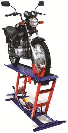 Foto 1 - Elevador de moto hidrulico 250 kg