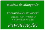 Minério manganês  /  exportação  - brasil