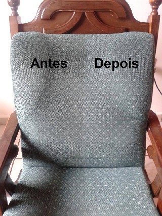 Foto 1 - Limpeza de cadeiras